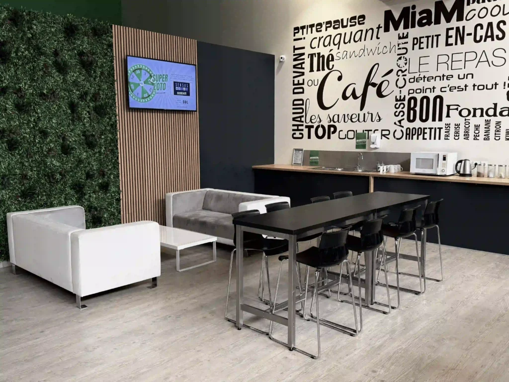 Espace détente Makadam fitness